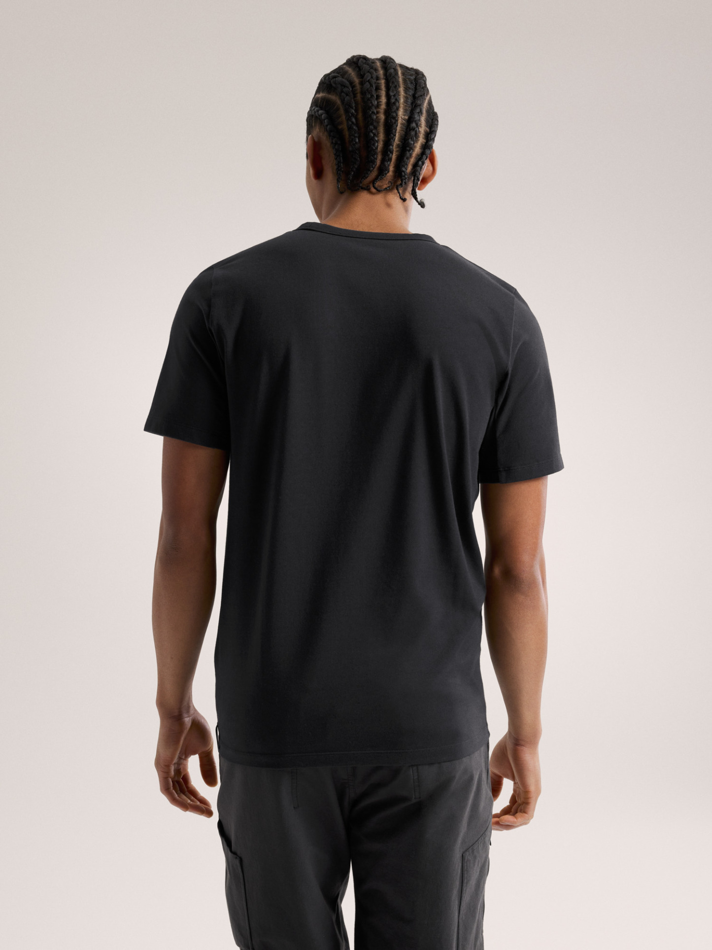 캡티브 아크워드 셔츠 SS 남성 - BLACK - 4