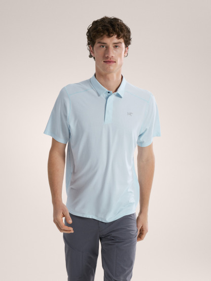 코막 폴로 SS 남성 - ALPINE BLUE HEATHER - 1