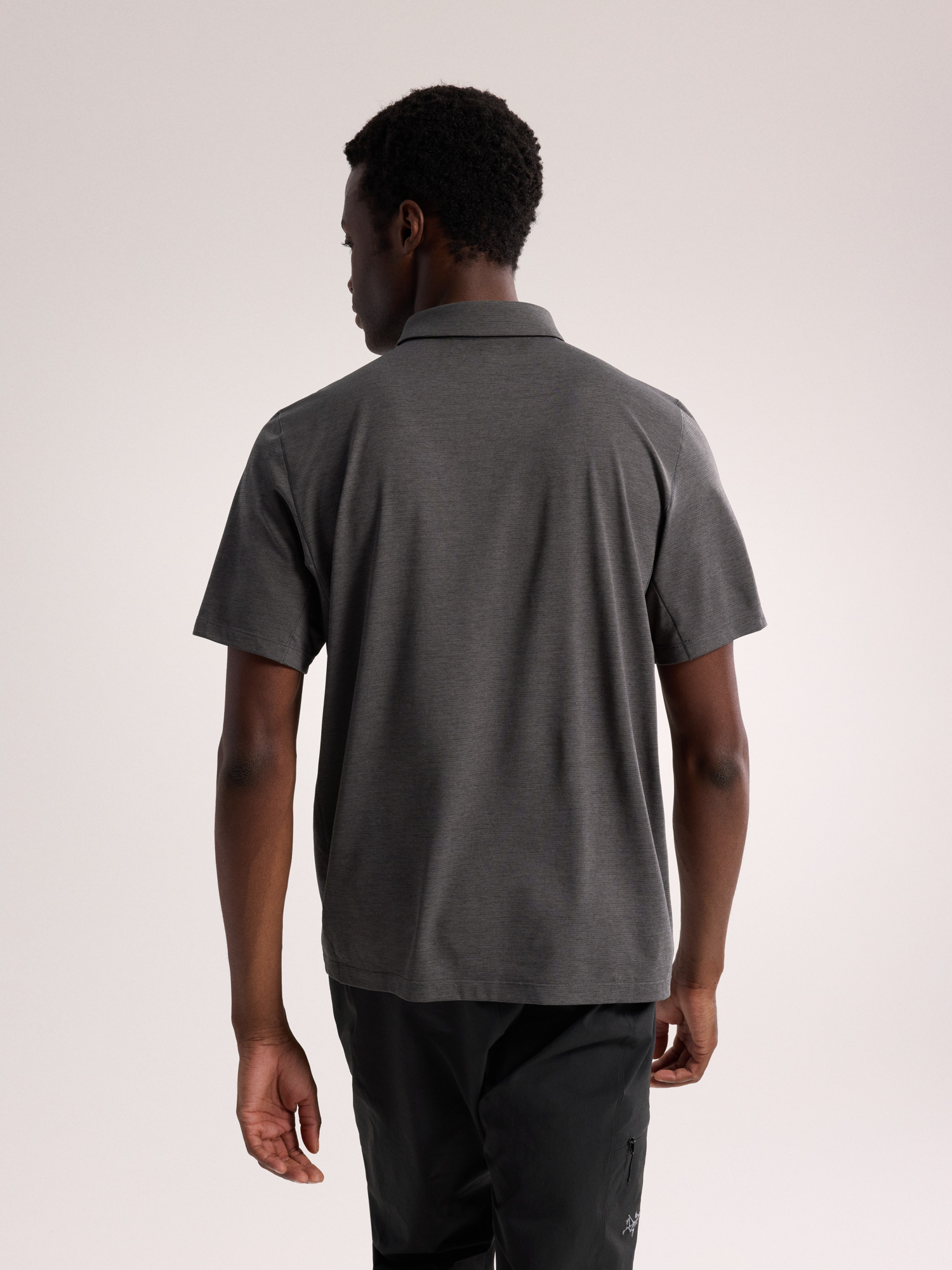 코막 폴로 SS 남성 - BLACK HEATHER - 4