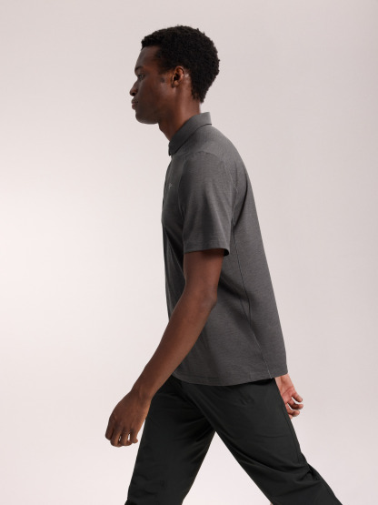 코막 폴로 SS 남성 - BLACK HEATHER - 5