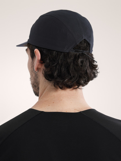 노반 메쉬 5 패널 캡 - BLACK / ARCTIC SILK - 4