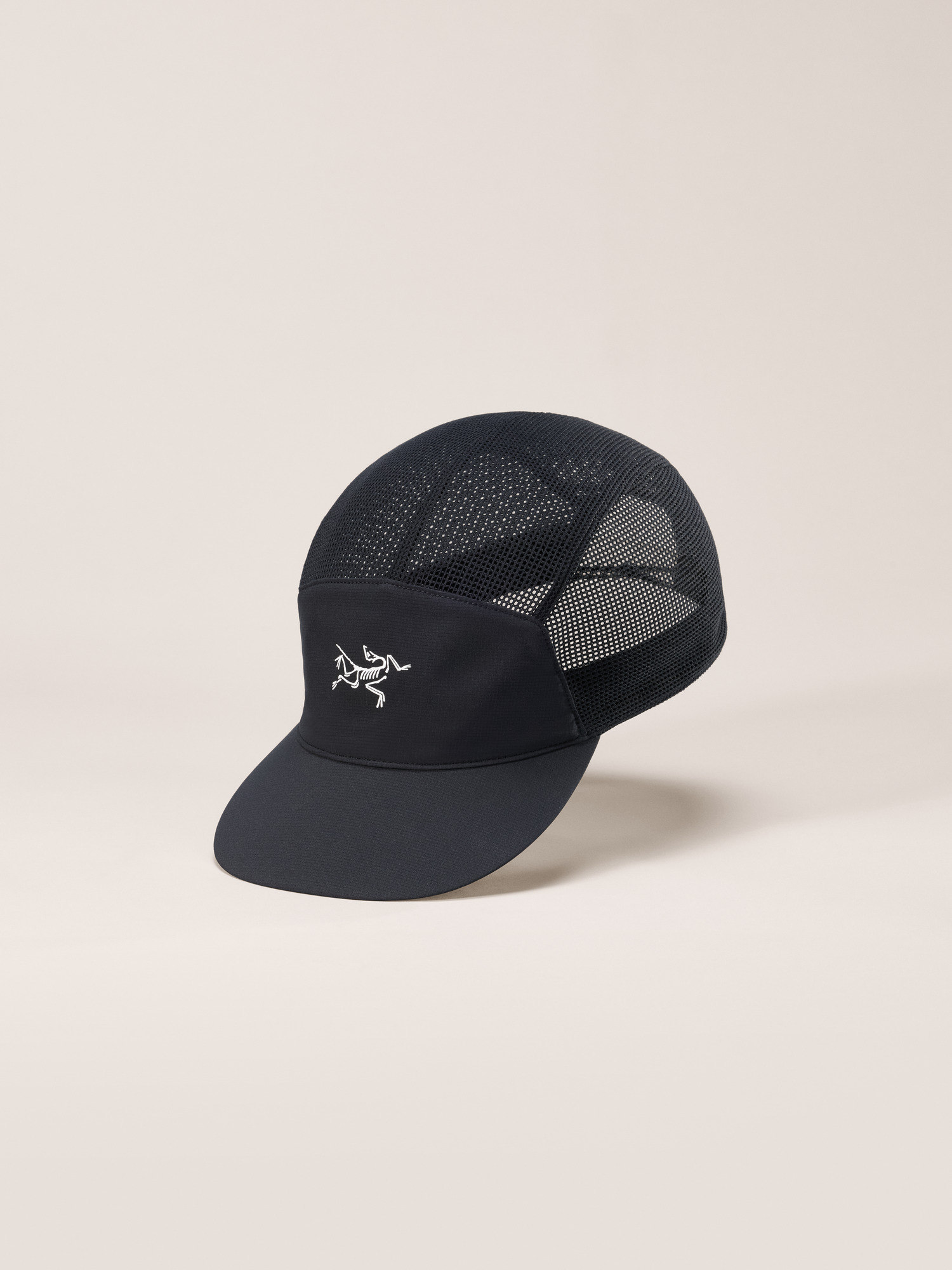 노반 메쉬 5 패널 캡 - BLACK / ARCTIC SILK - 2