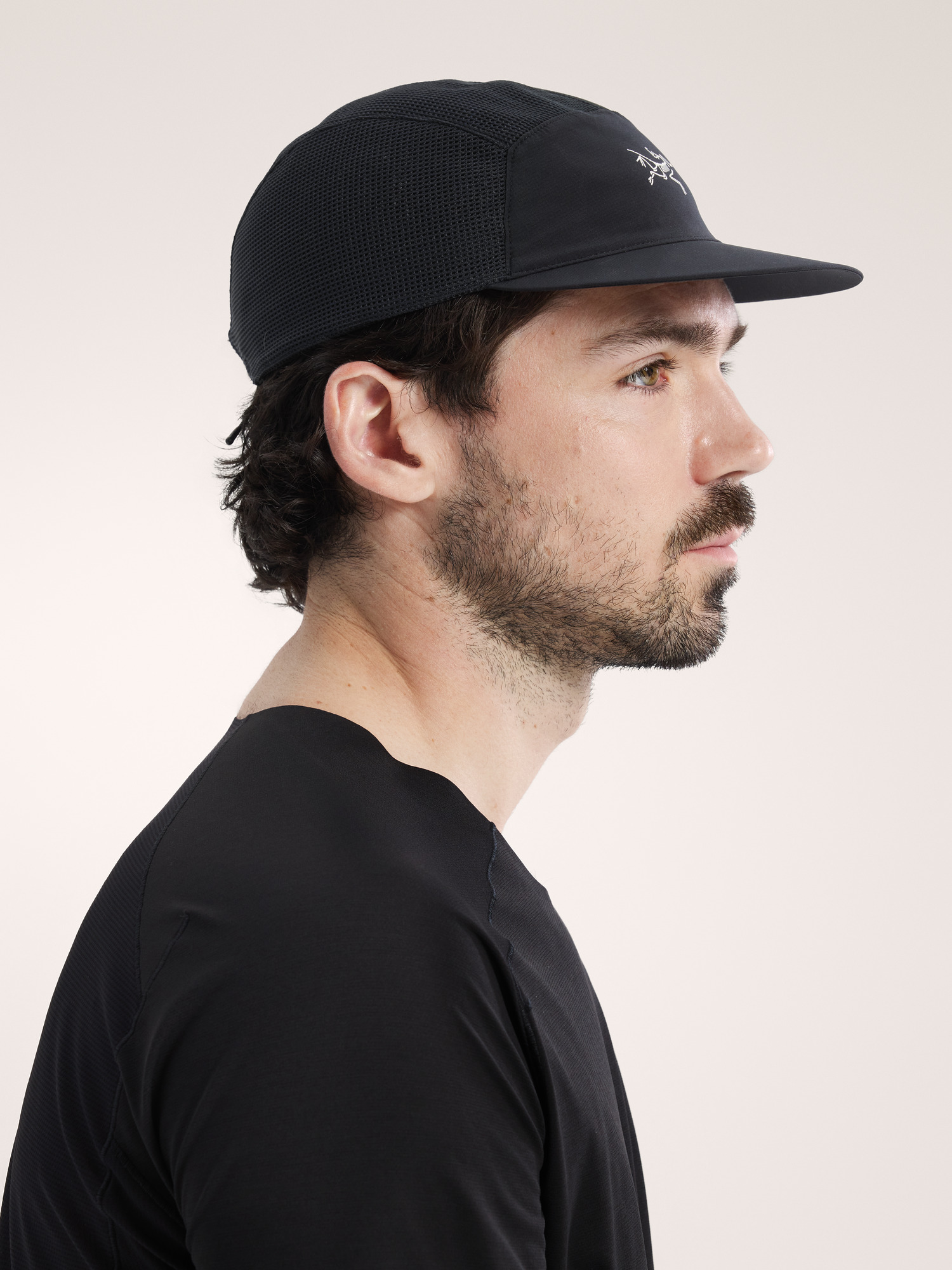 노반 메쉬 5 패널 캡 - BLACK / ARCTIC SILK - 5