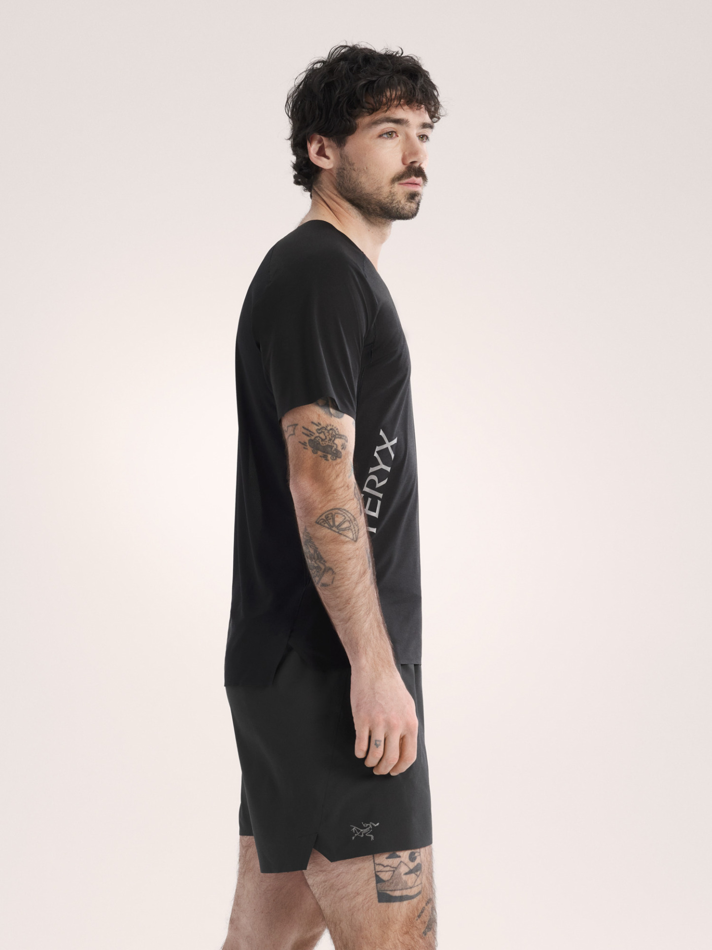 노반 다운워드 로고 셔츠 SS 남성 - BLACK - 5