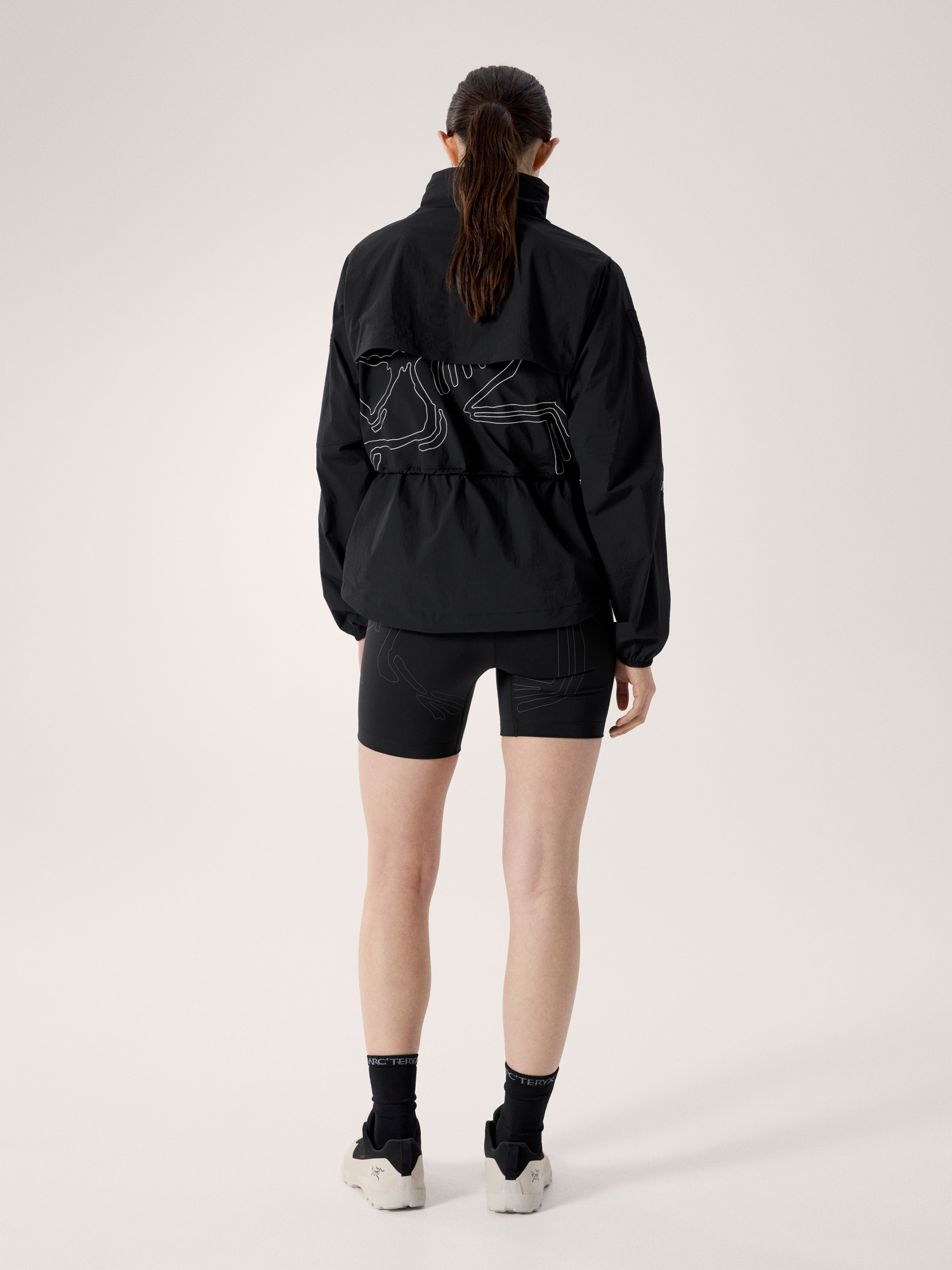 수비다 재킷 여성 - BLACK / ARCTIC SILK - 5