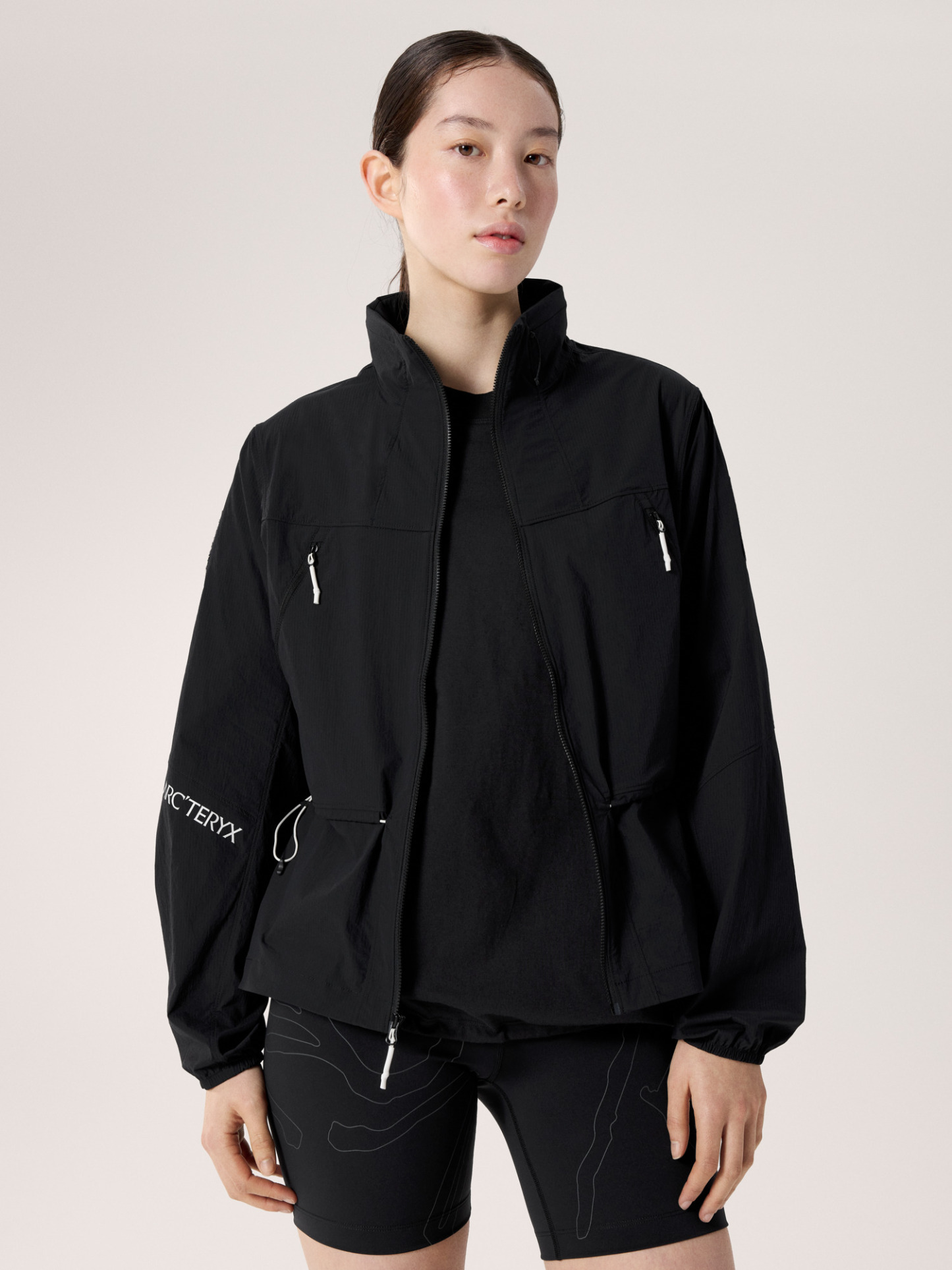 수비다 재킷 여성 - BLACK / ARCTIC SILK - 2