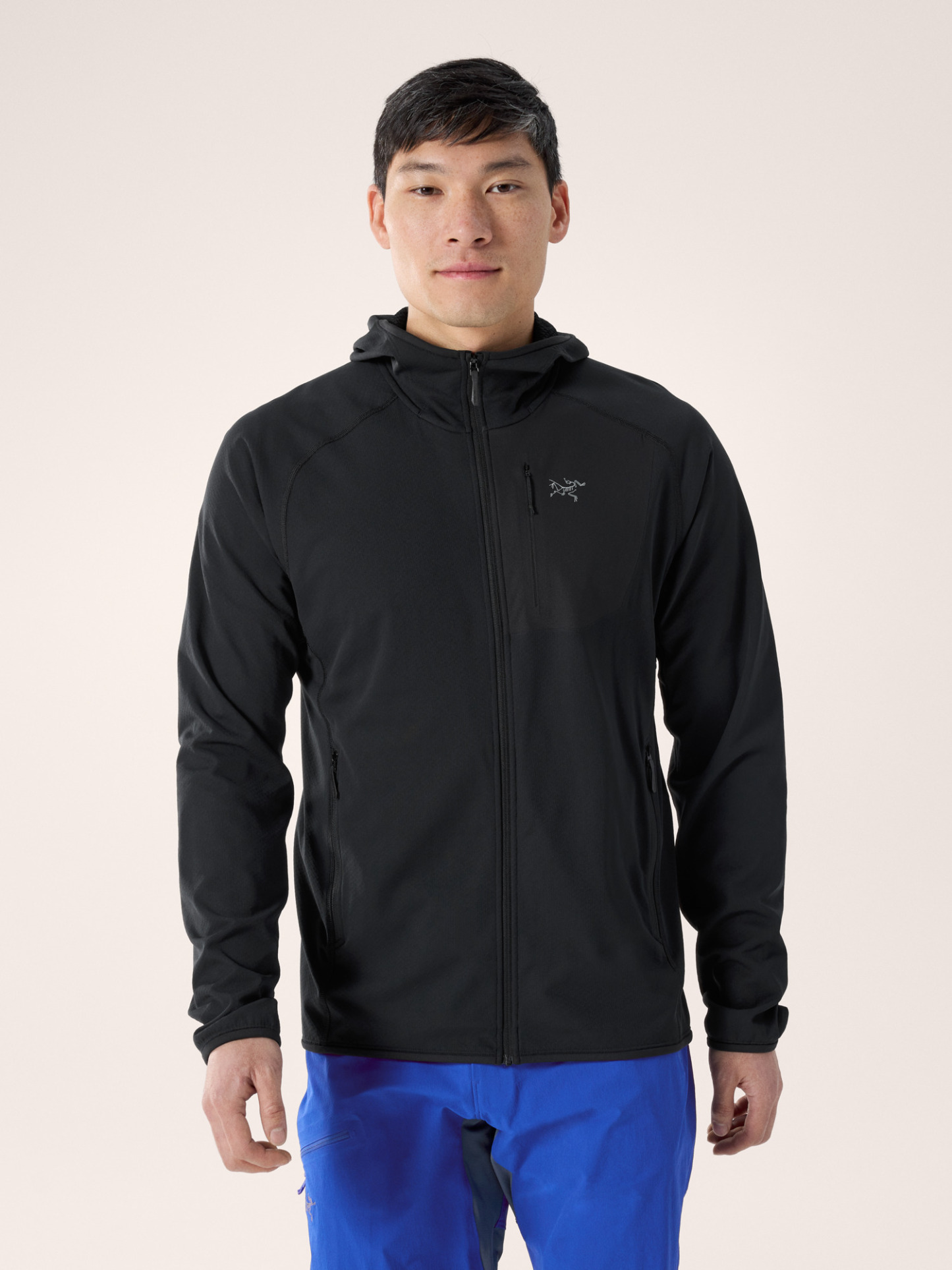 델타 후디 남성 - BLACK - 1