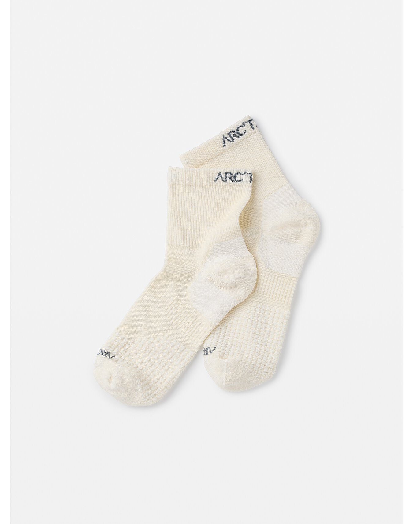 메리노 1/4 크루 Sock - WHITE - 1