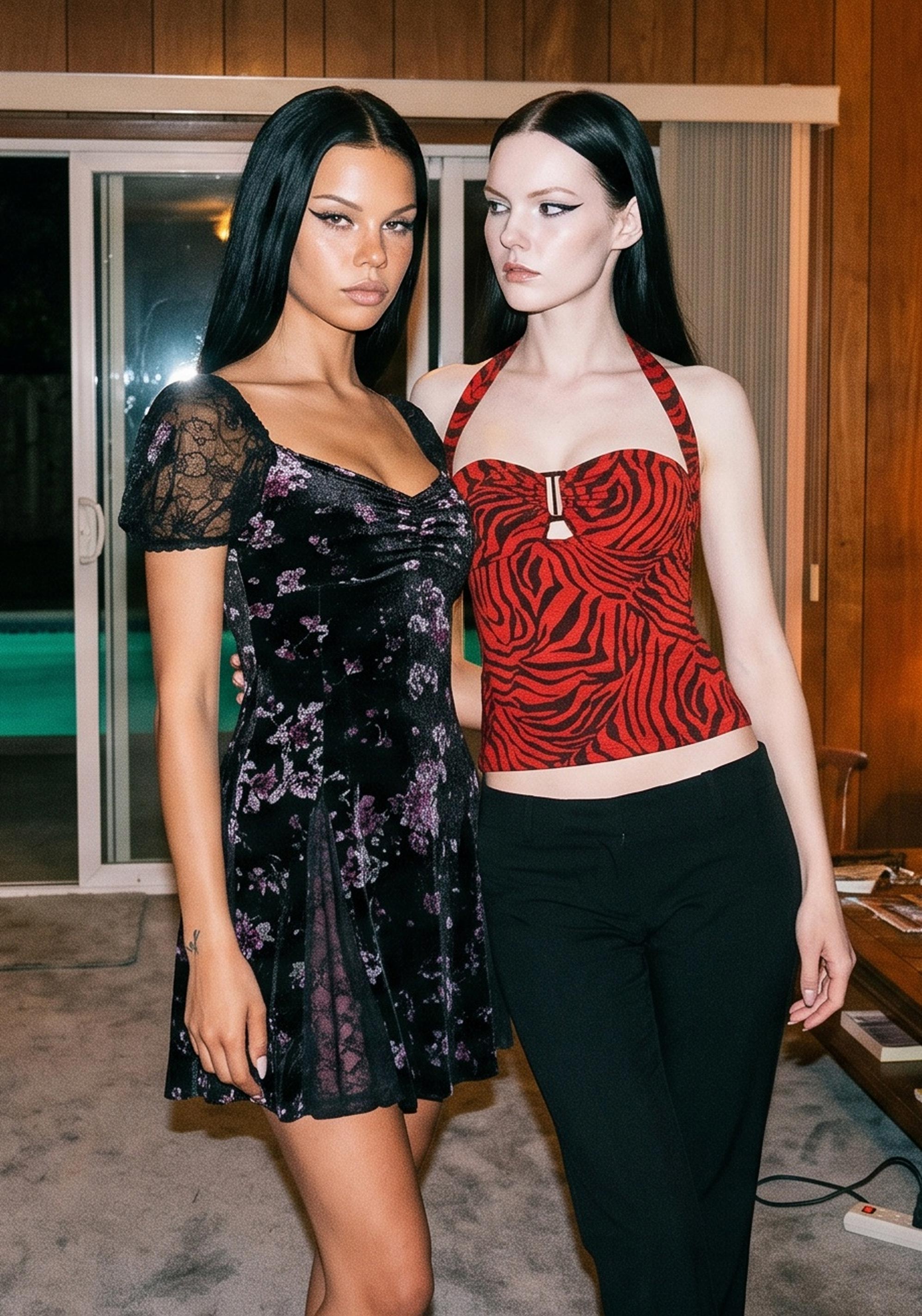 The Freaky Nikki Costume Top - RED