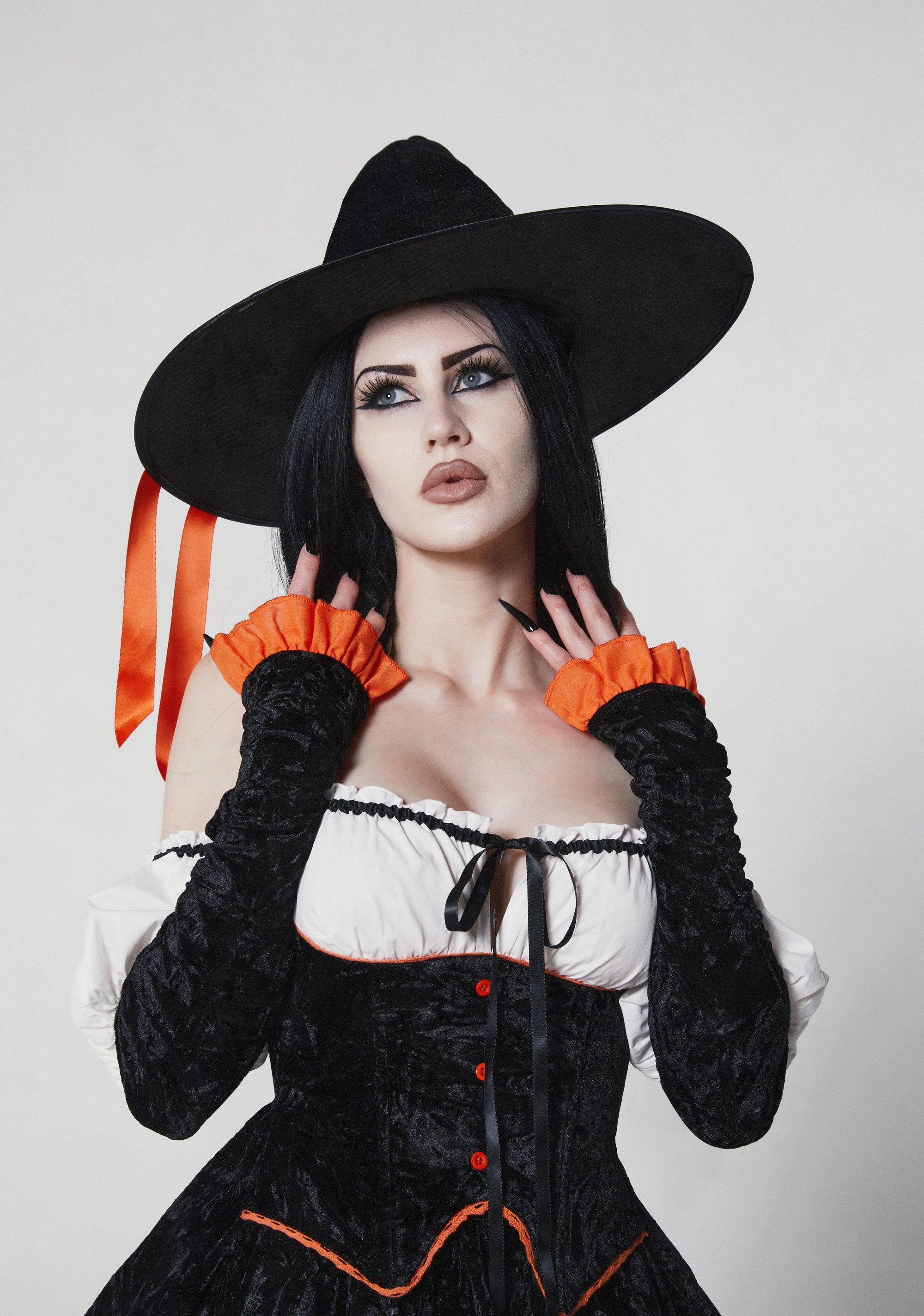 Mystic Spooky Witch Costume - BLACK