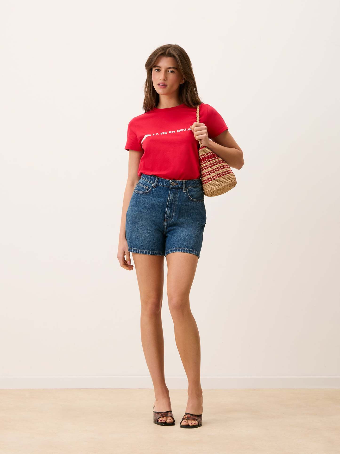 T-shirt DOLLY - LAVIEENROUJE ROUGE