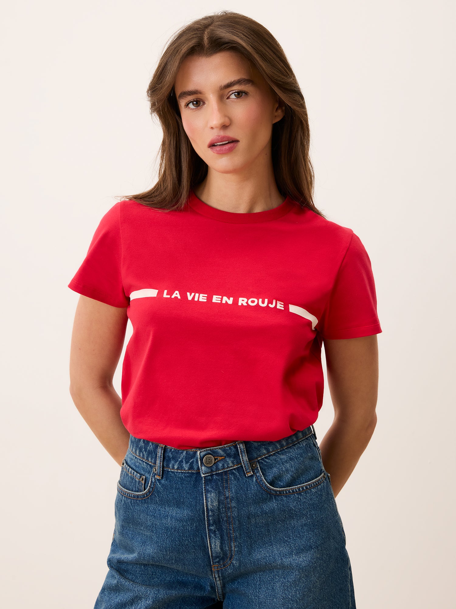 T-shirt DOLLY - LAVIEENROUJE ROUGE