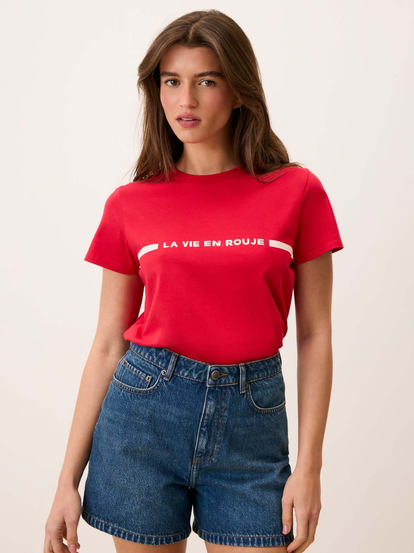 T-shirt DOLLY - LAVIEENROUJE ROUGE