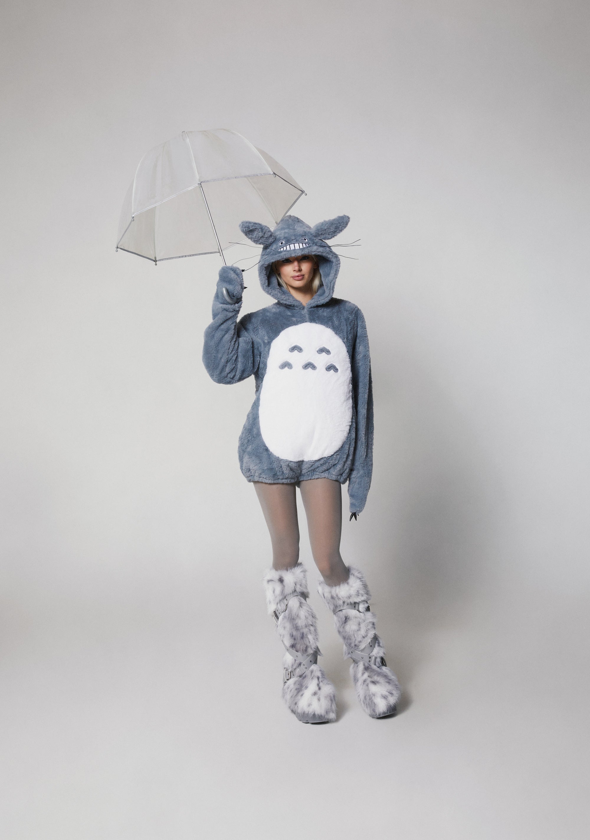 Anime Forest Spirit Costume - LIGHT GRAY