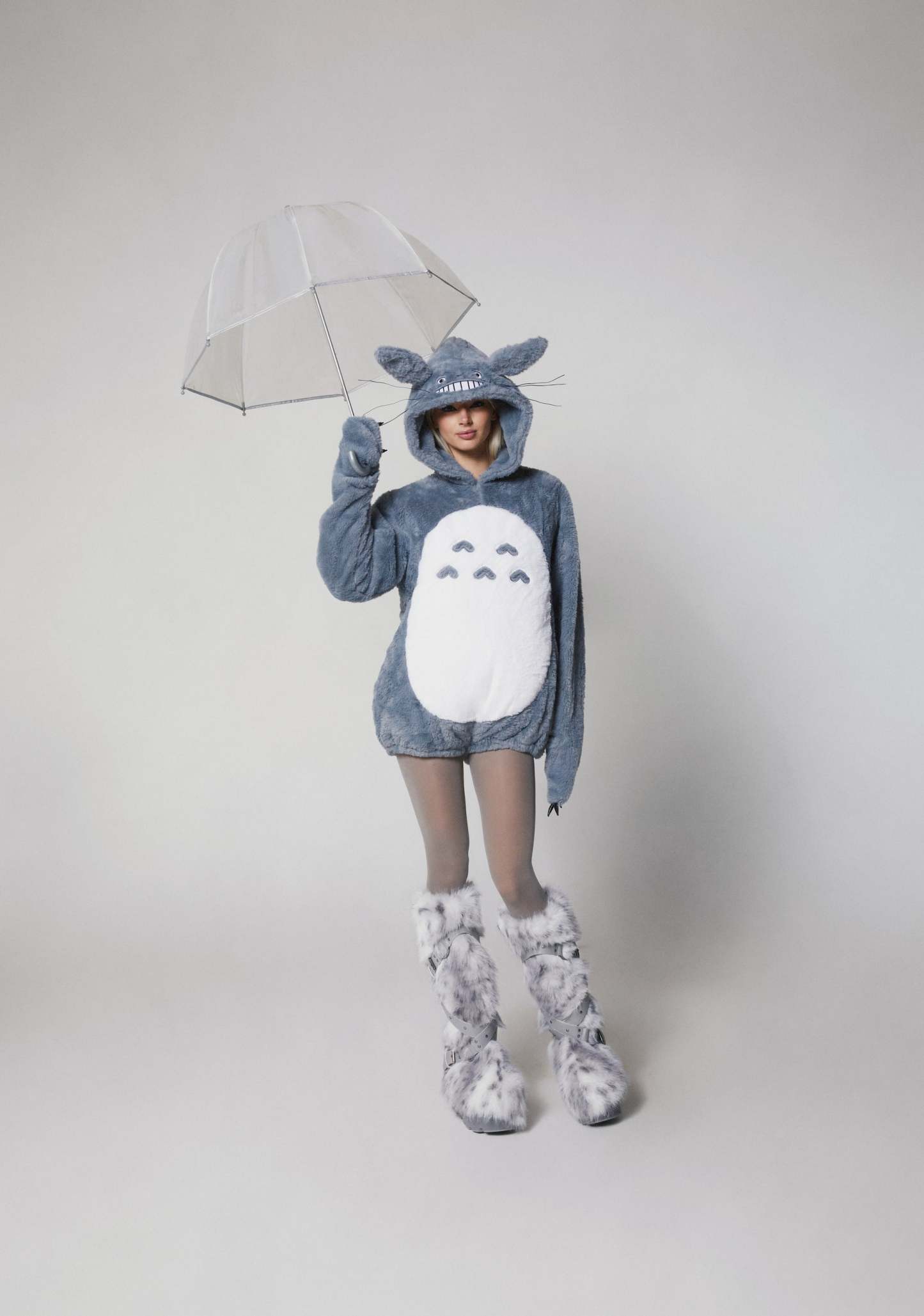Anime Forest Spirit Costume - LIGHT GRAY