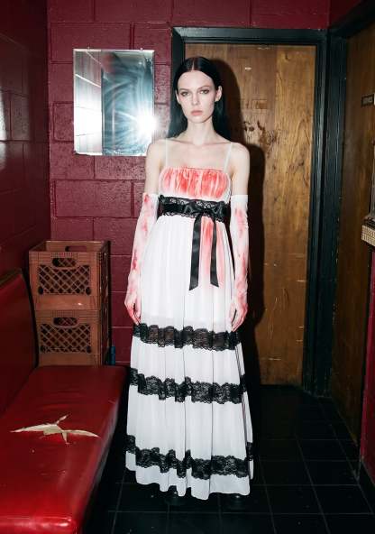 Man Eater Homecoming Dress Costume - WHITE
