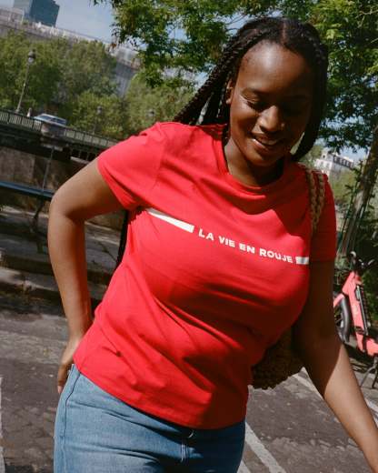 T-shirt DOLLY - LAVIEENROUJE ROUGE