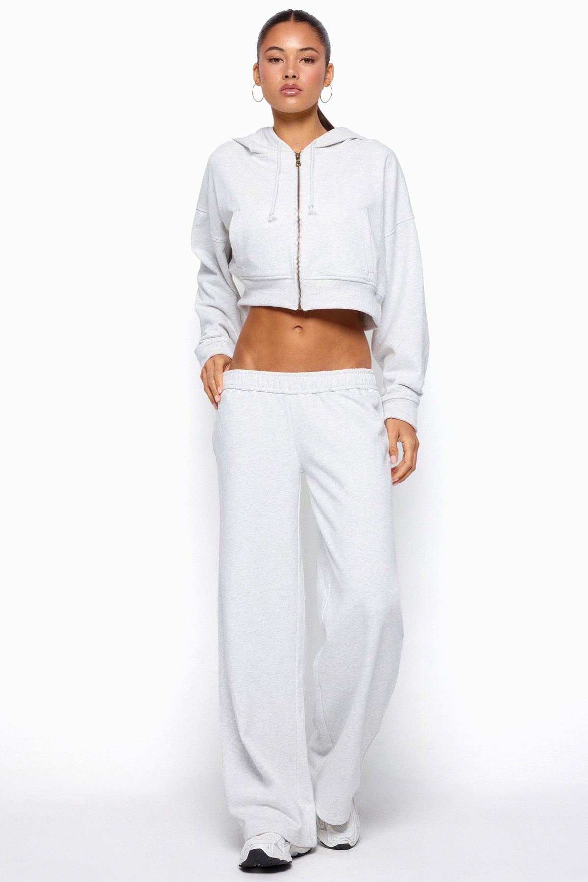 Byrdi Sweatpants - GRAY-MELANGE