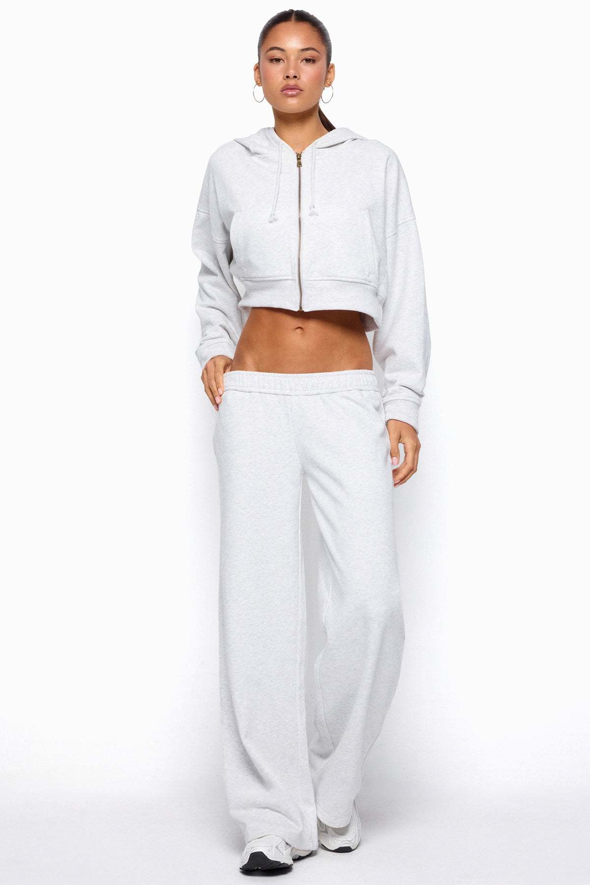 Byrdi Sweatpants - GRAY-MELANGE