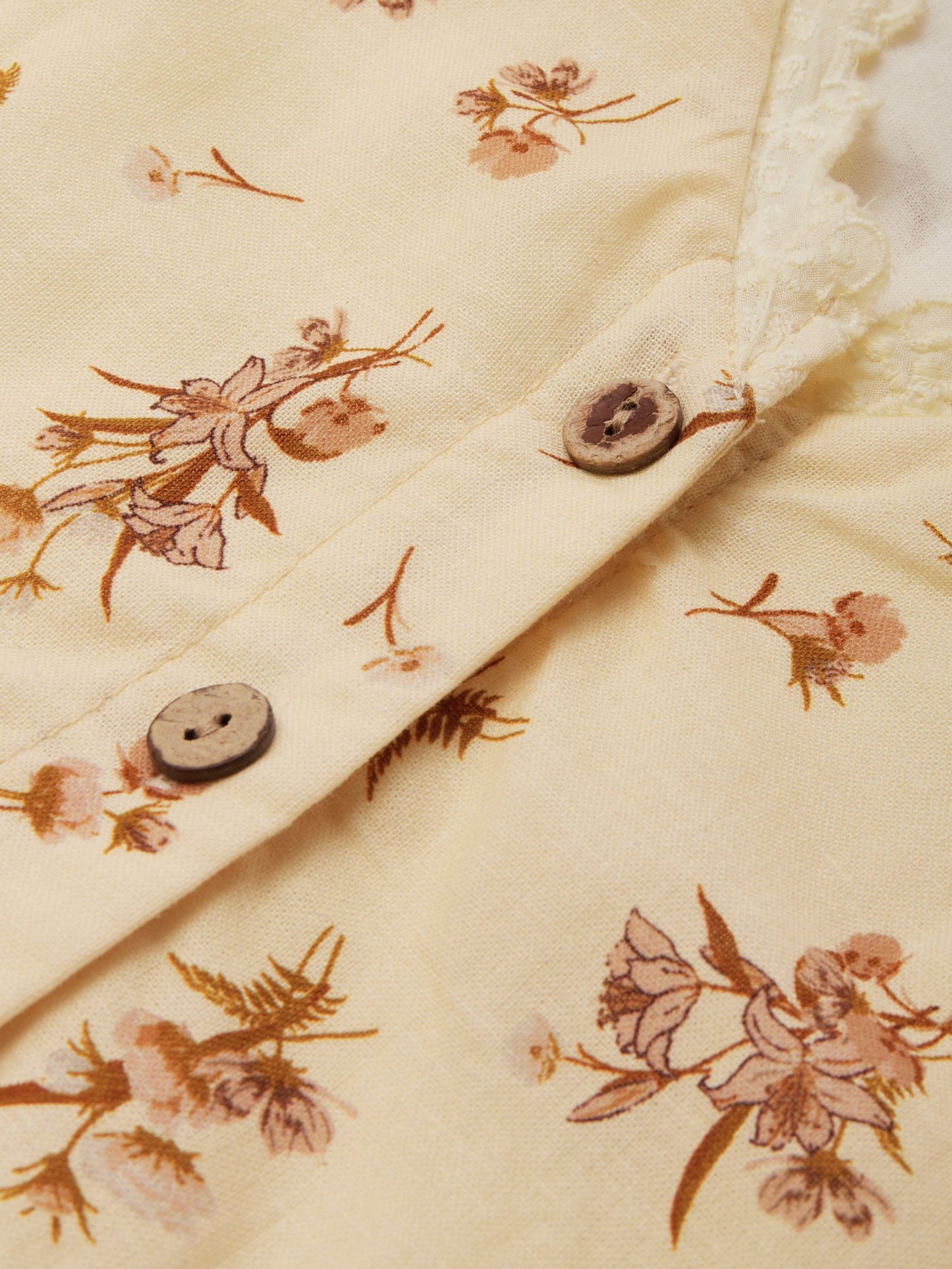 Maxi Linen Dress, Long Sleeves, V Neck, Cottagecore, Linen Blend, Apricot - Apricot