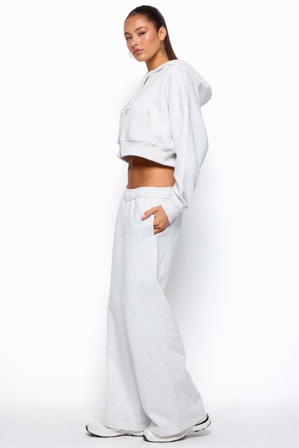 Byrdi Sweatpants - GRAY-MELANGE