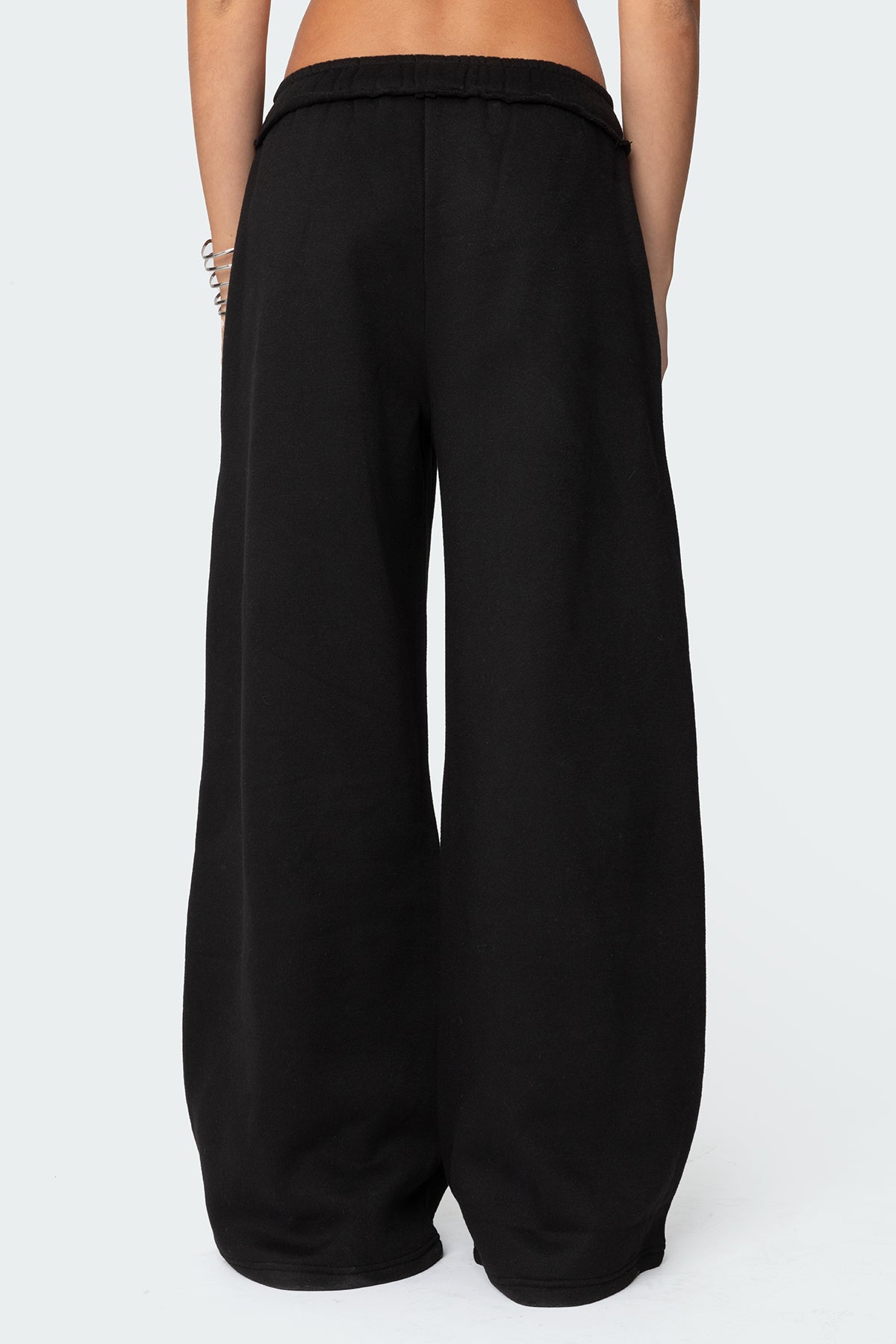 Kori Oversized Sweatpants - BLACK