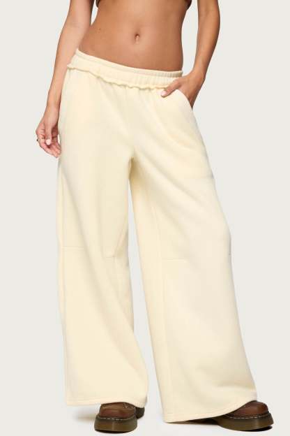 Kori Oversized Sweatpants - YELLOW