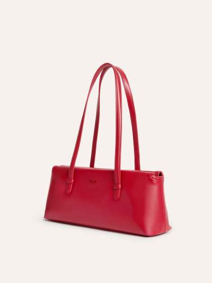 Sac 90's - Cuir Rouge