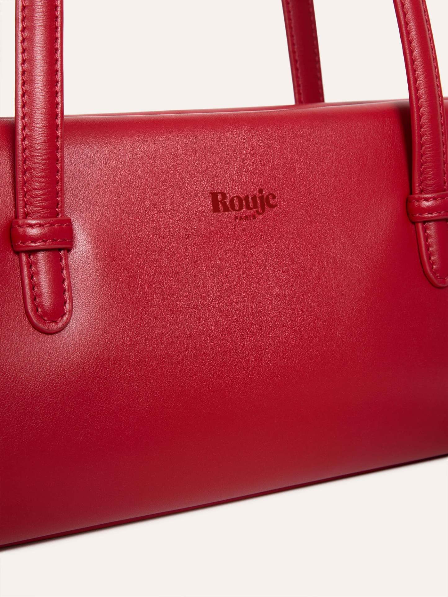 Sac 90's - Cuir Rouge
