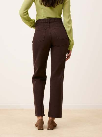 Jeans ABBESSES - Uni Chocolat