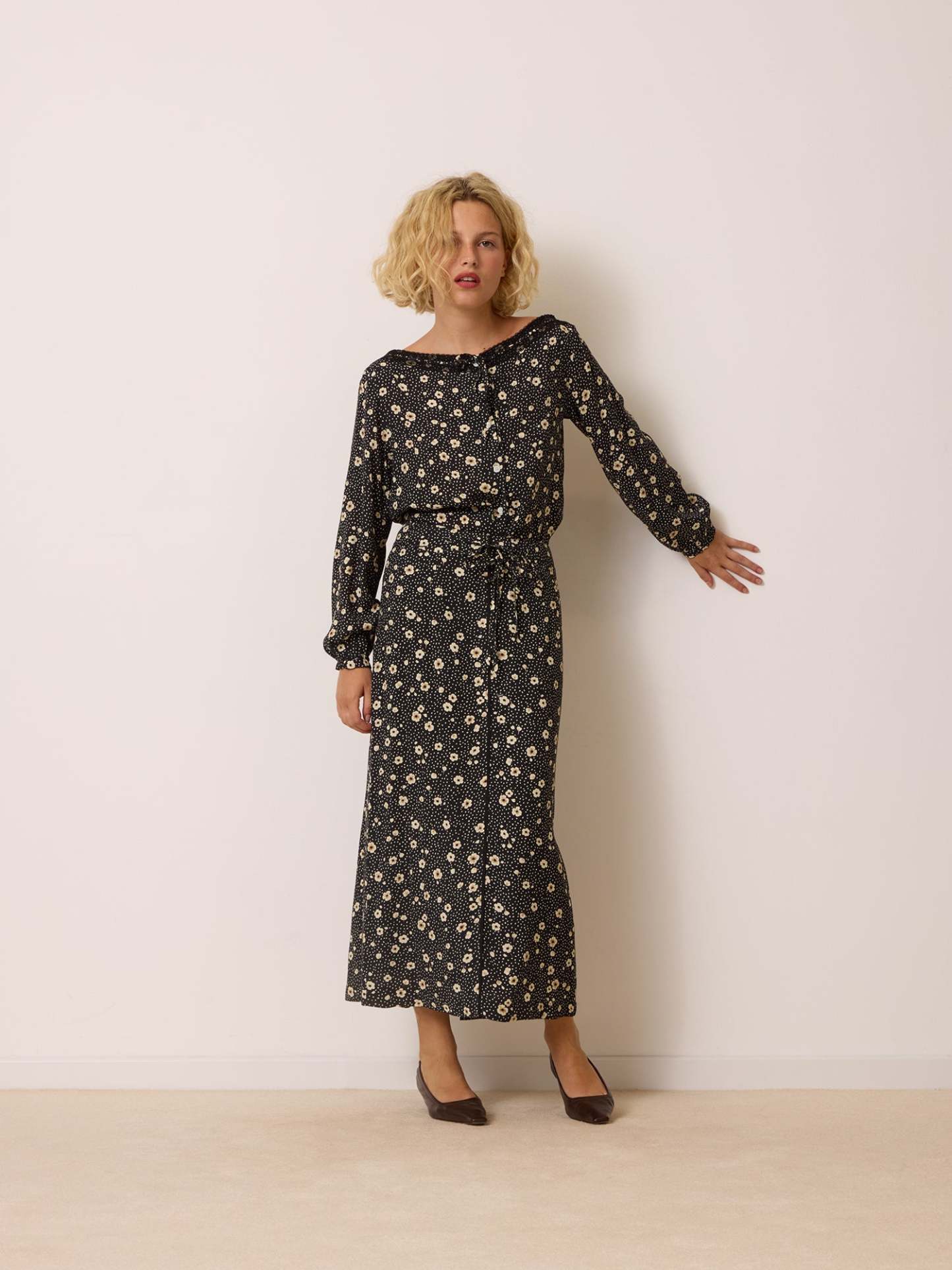 Blouse MAXIMIN - FLEURSDENUIT NOIR