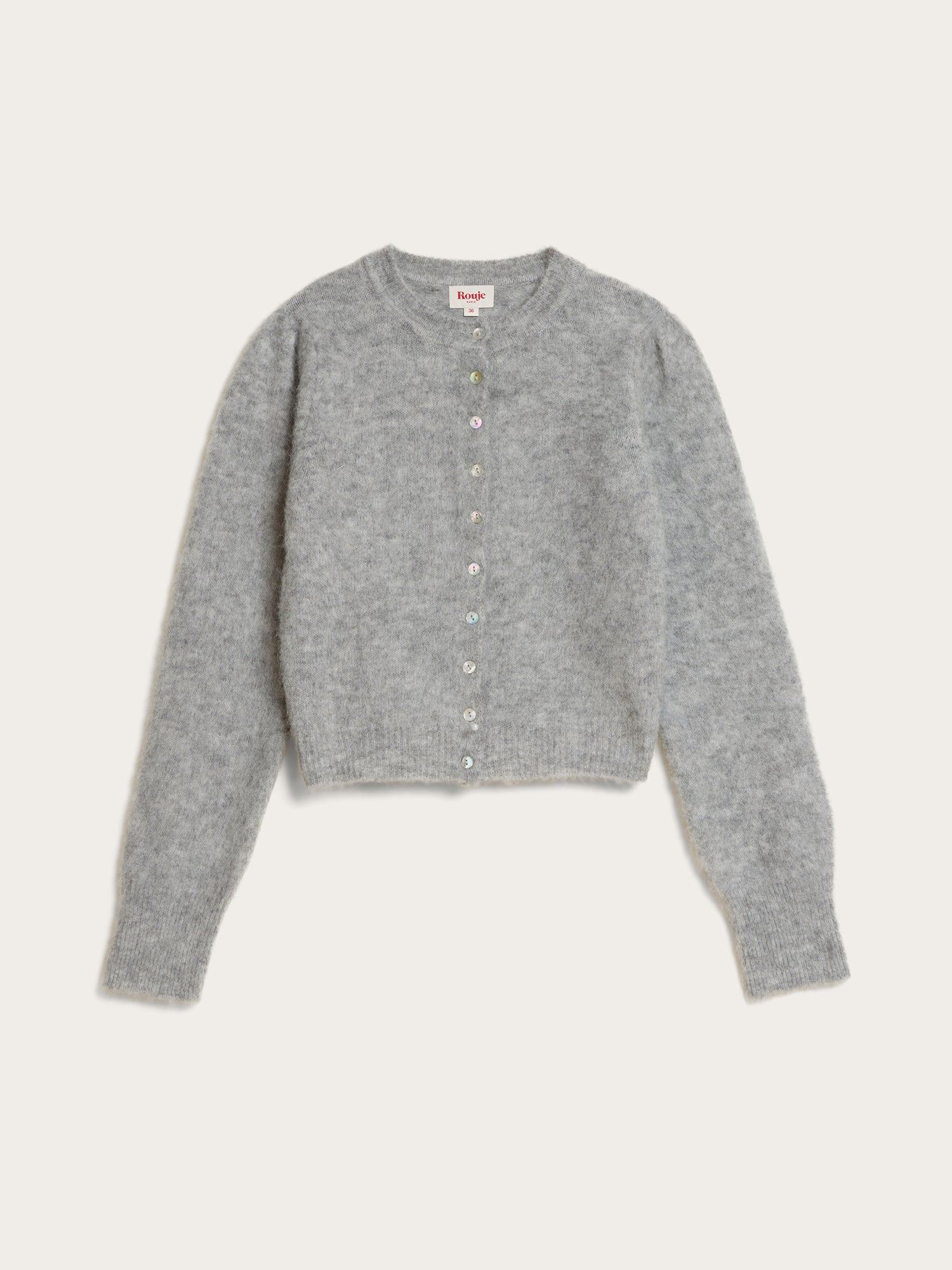 Cardigan ABELINA - UNI GRISCLAIRCHINE