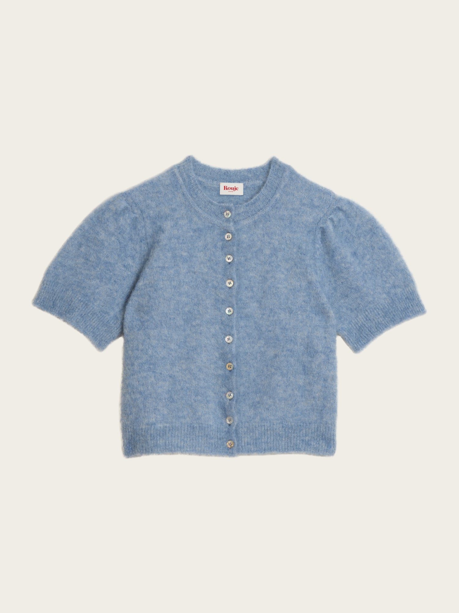 Cardigan ABELINA - Uni Bleu