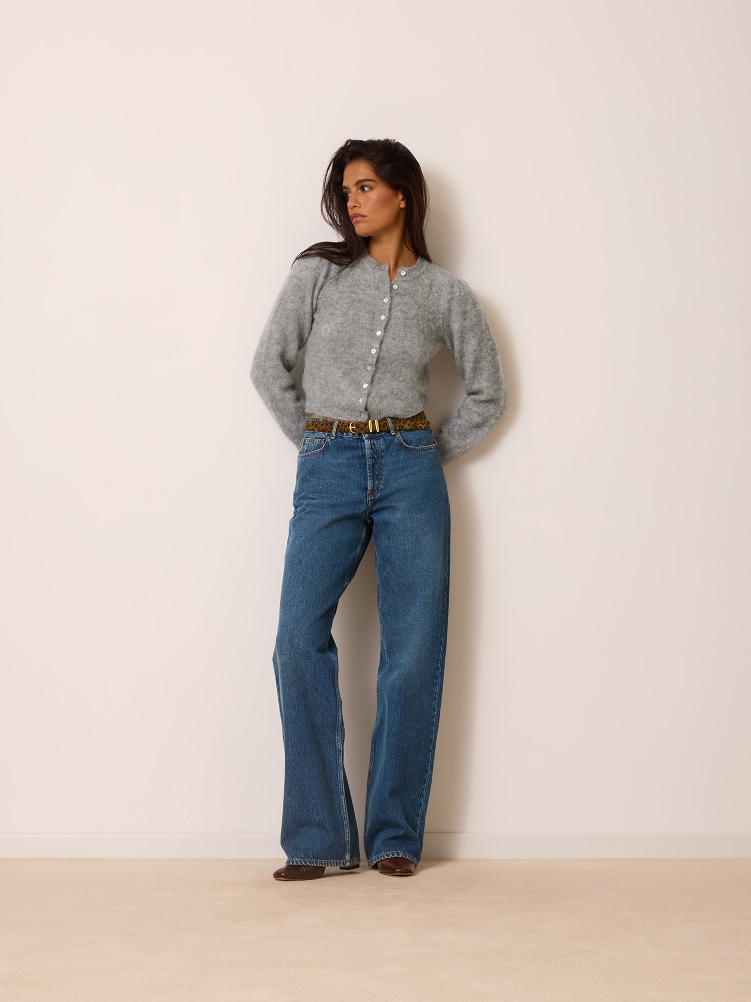 Cardigan ABELINA - UNI GRISCLAIRCHINE