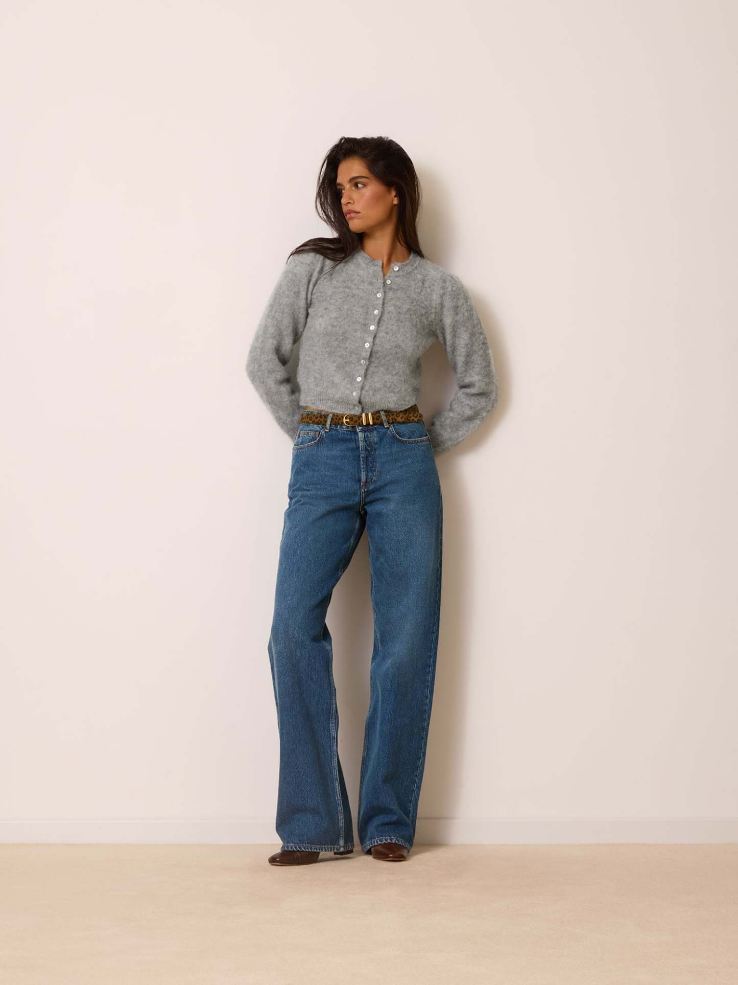 Cardigan ABELINA - UNI GRISCLAIRCHINE