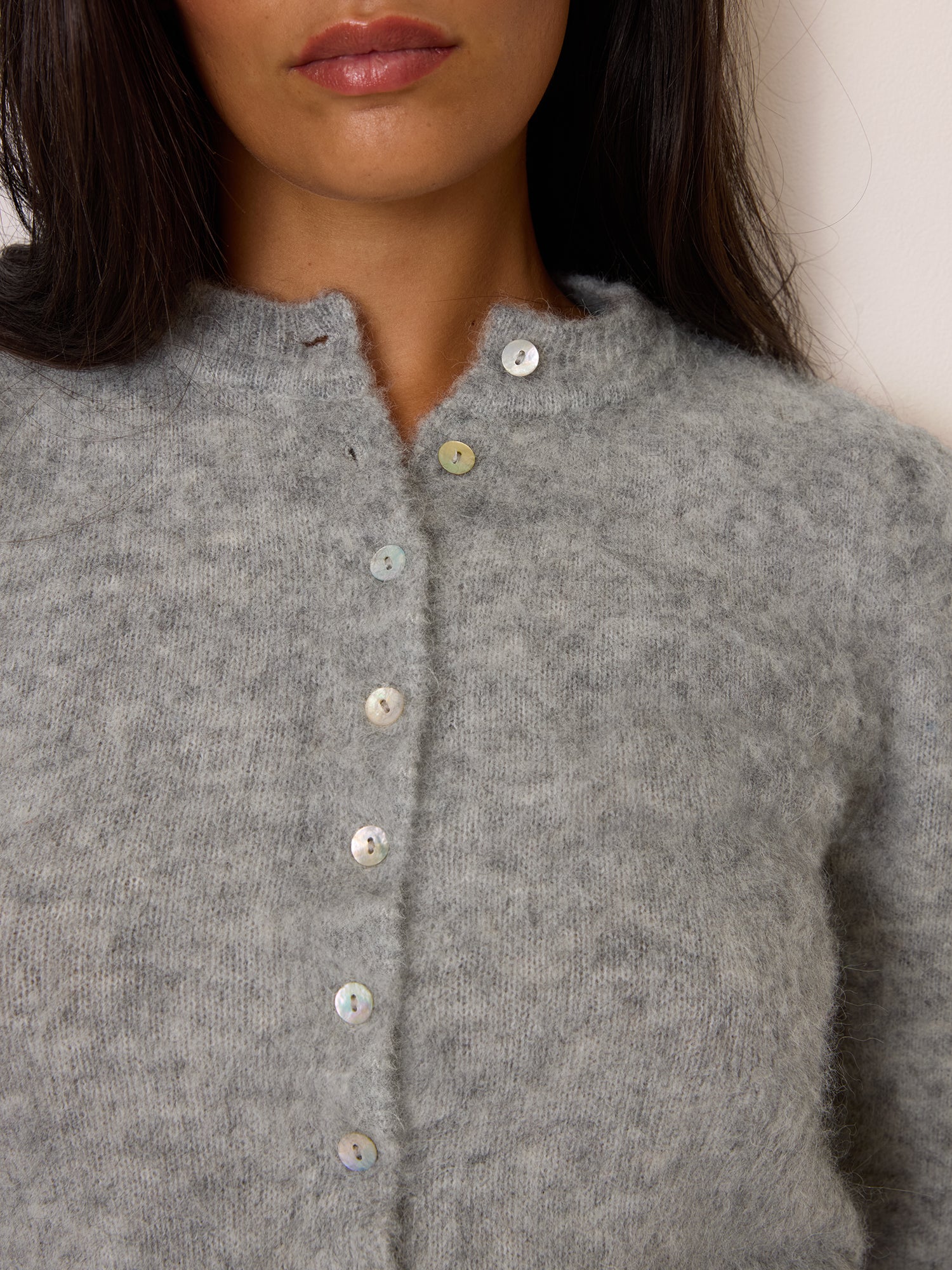 Cardigan ABELINA - UNI GRISCLAIRCHINE