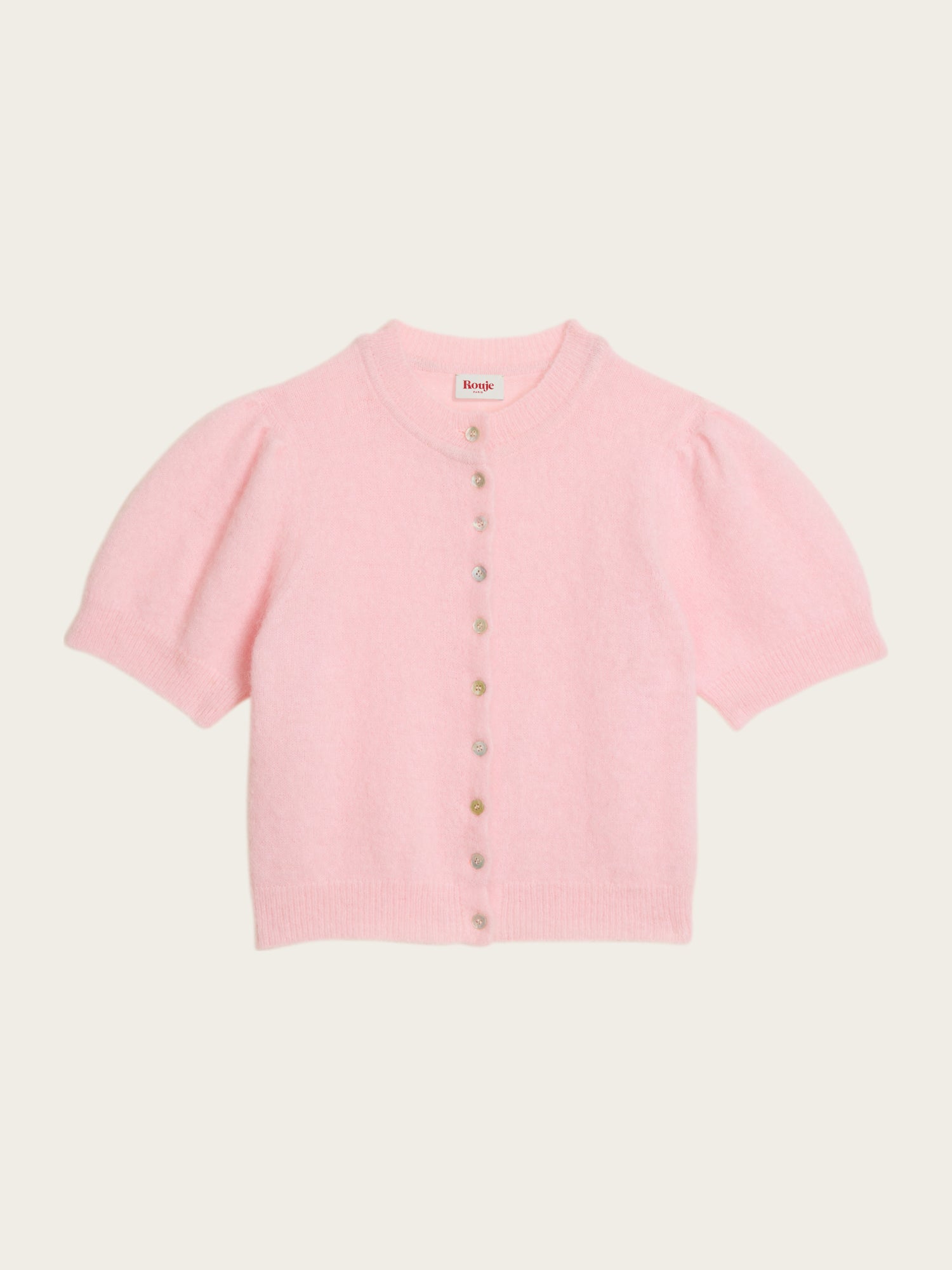 Cardigan ABELINA - Uni Rose Pale