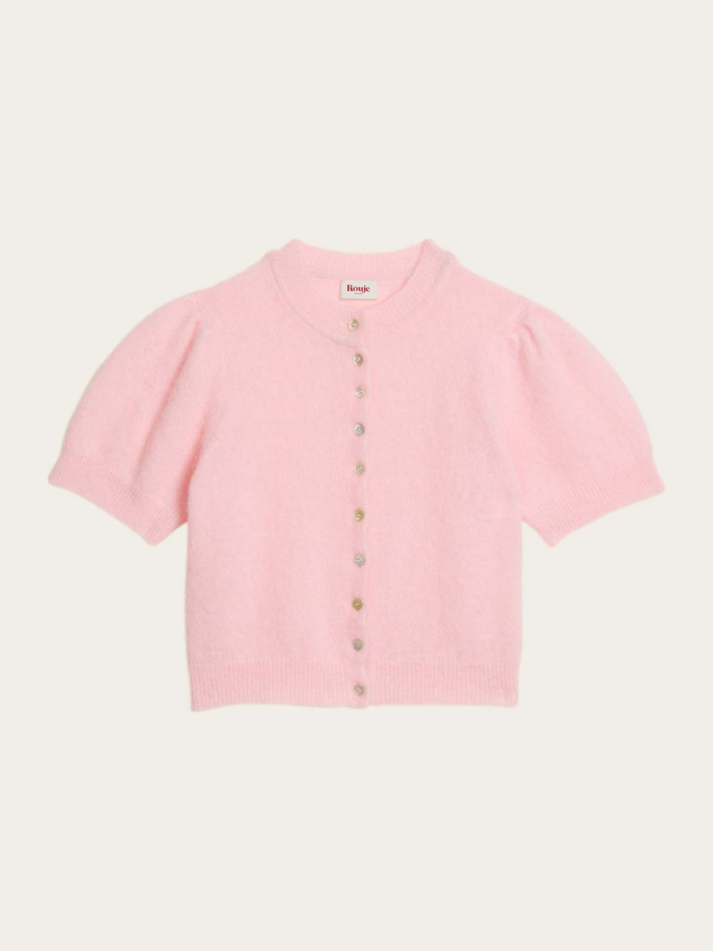 Cardigan ABELINA - Uni Rose Pale
