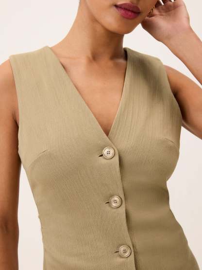Robe ADELINA - Uni Sable