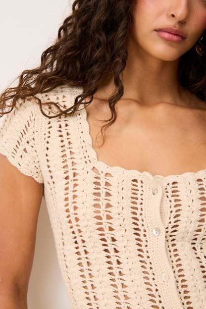 Cardigan ADEMIR - Uni écru