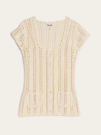 Cardigan ADEMIR - Uni écru