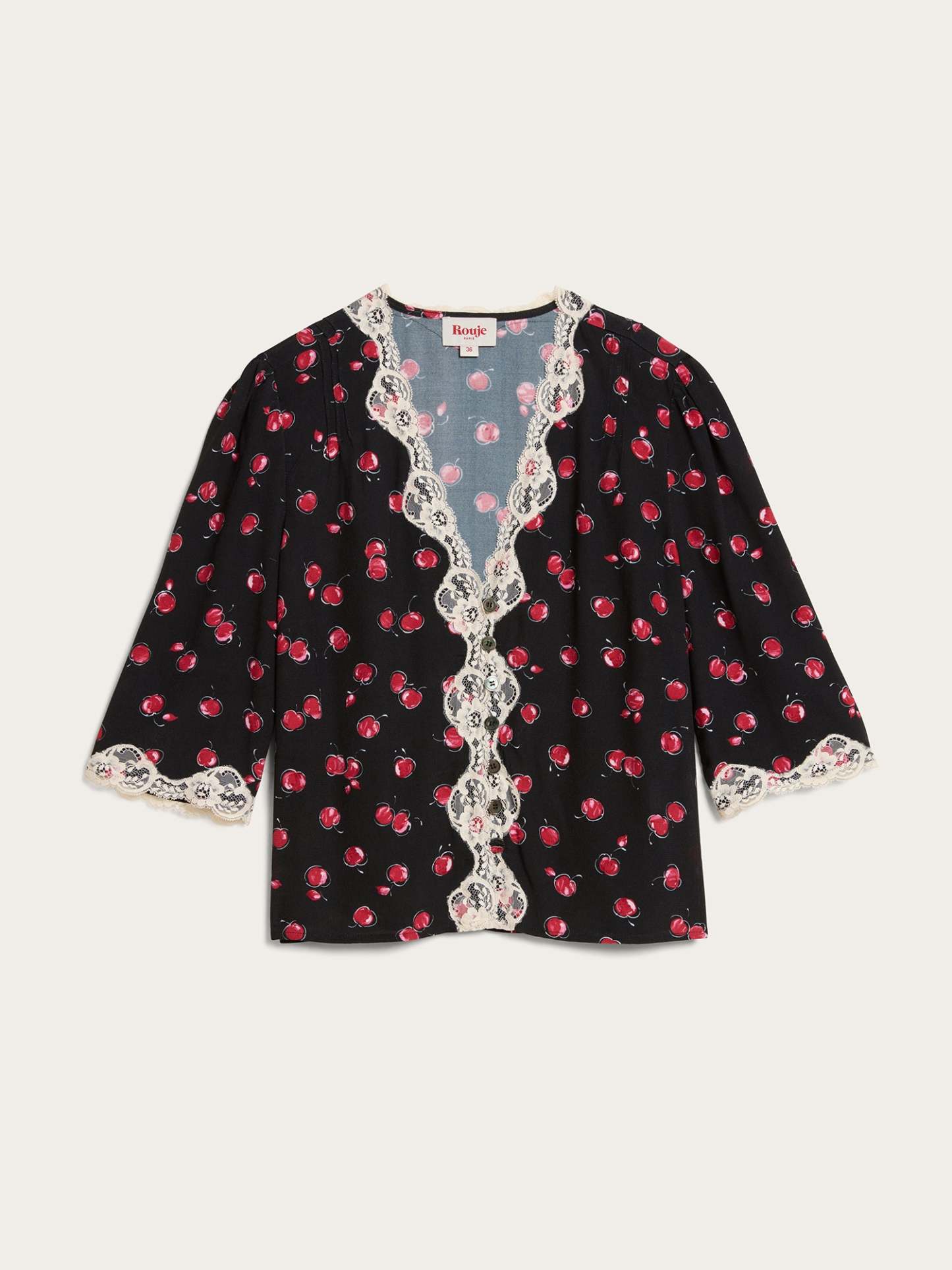 Blouse ALDA - GRIOTTES NOIR