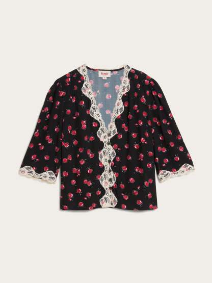 Blouse ALDA - GRIOTTES NOIR