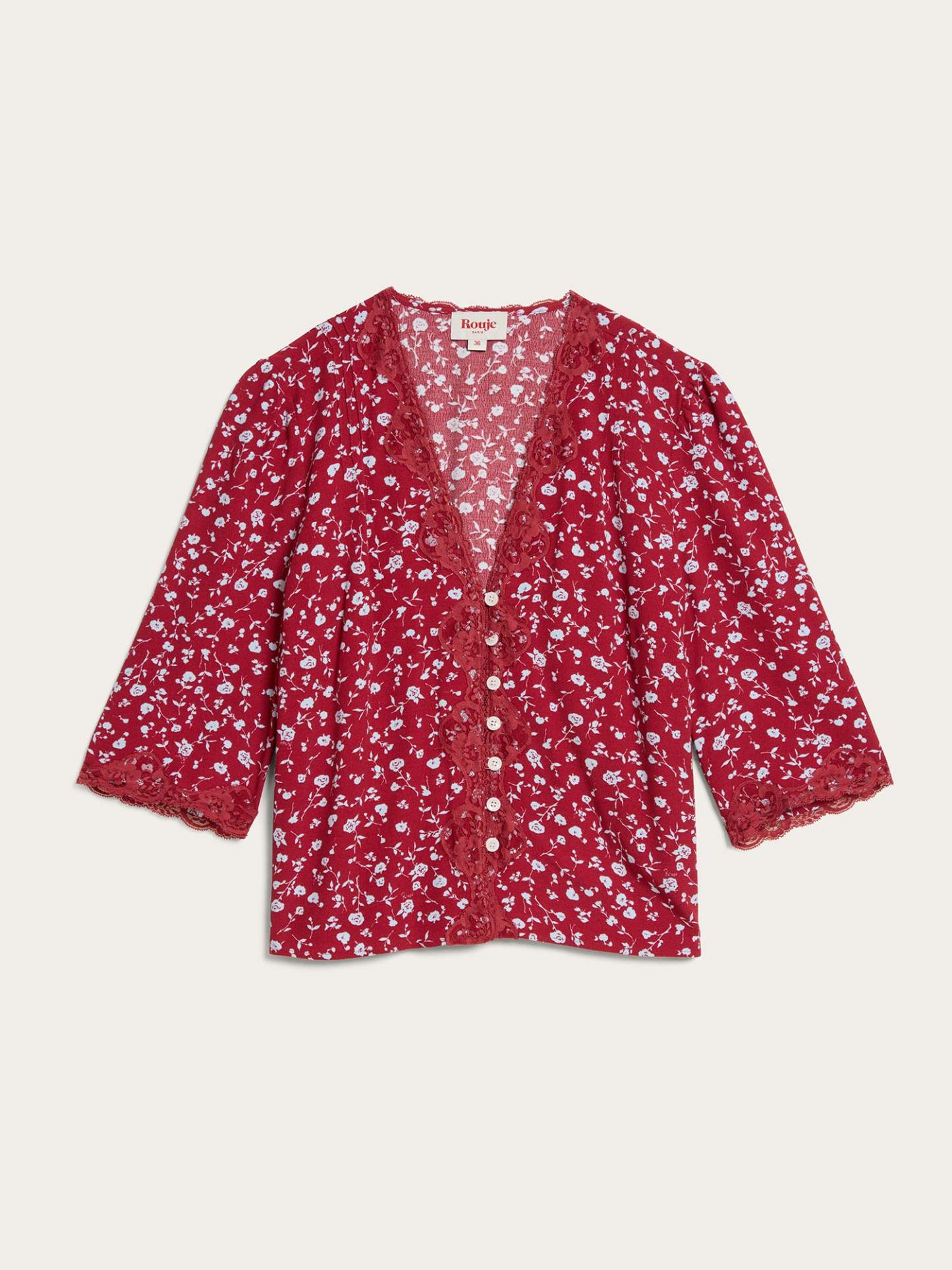 Blouse ALDA - DOLCEROSA FRAMBOISE