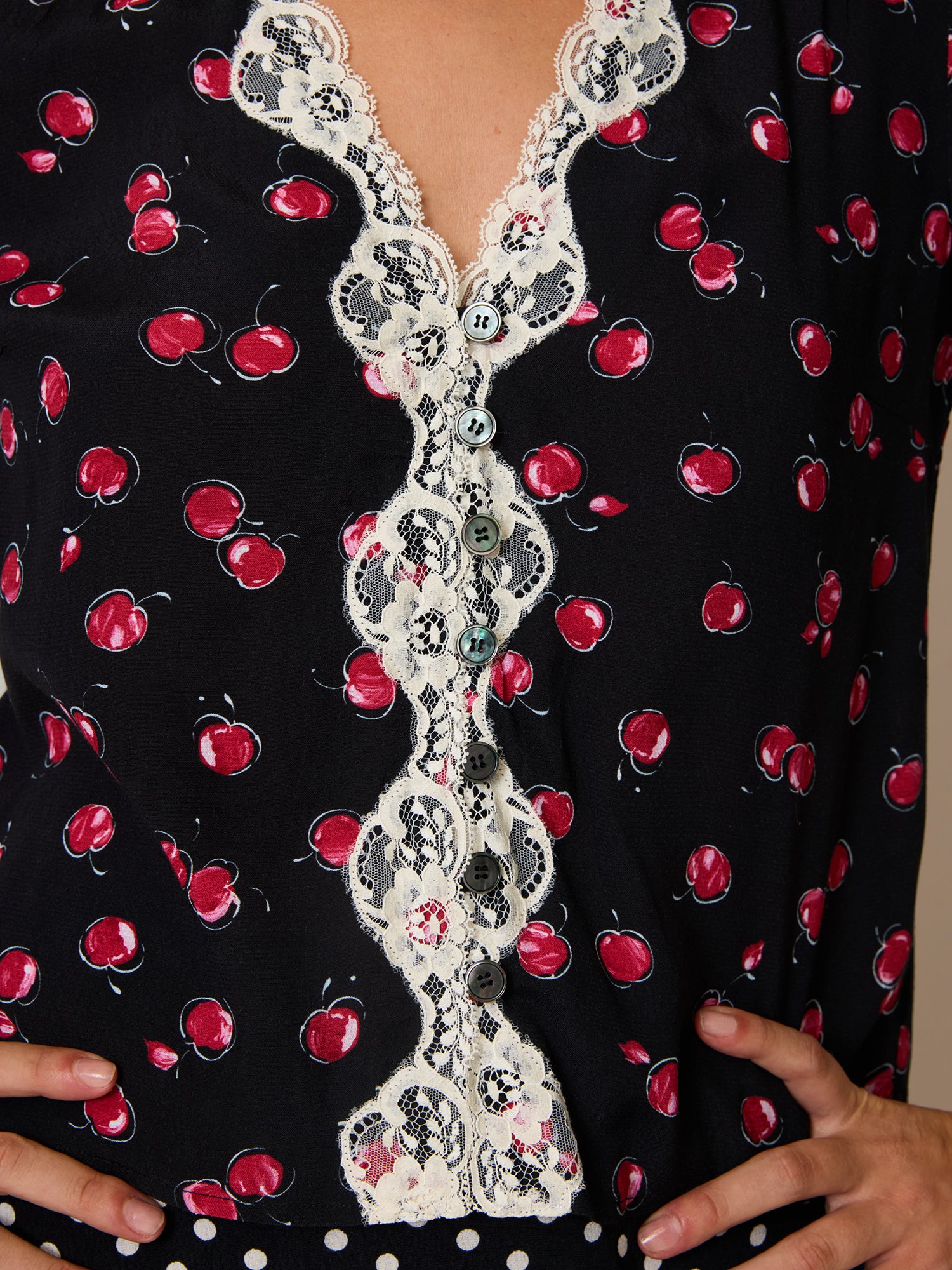 Blouse ALDA - GRIOTTES NOIR