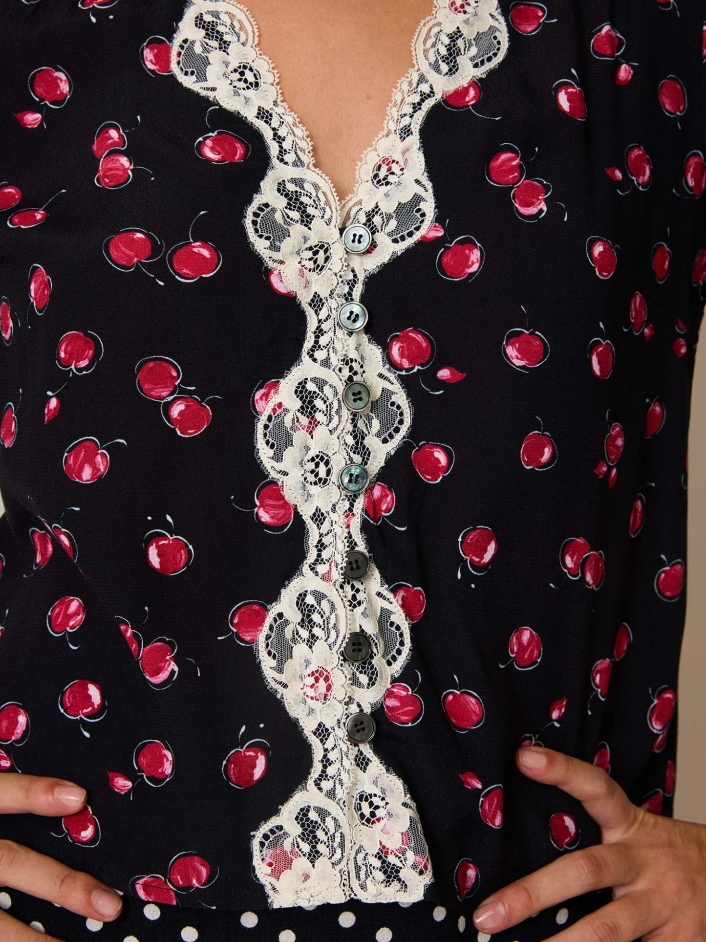 Blouse ALDA - GRIOTTES NOIR