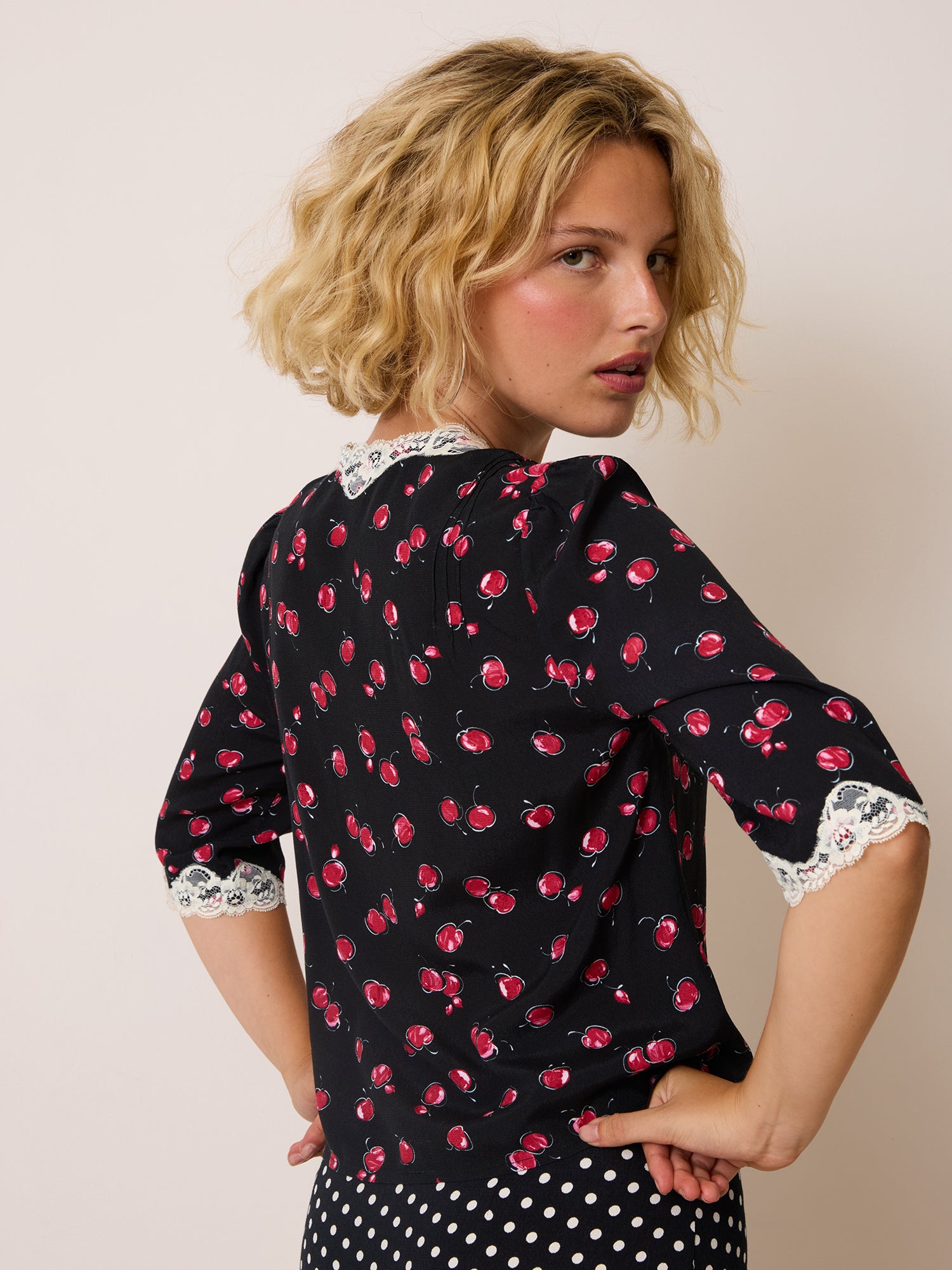 Blouse ALDA - GRIOTTES NOIR
