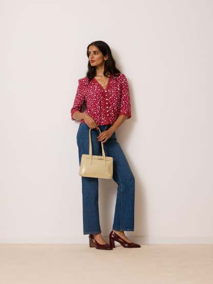Blouse ALDA - DOLCEROSA FRAMBOISE