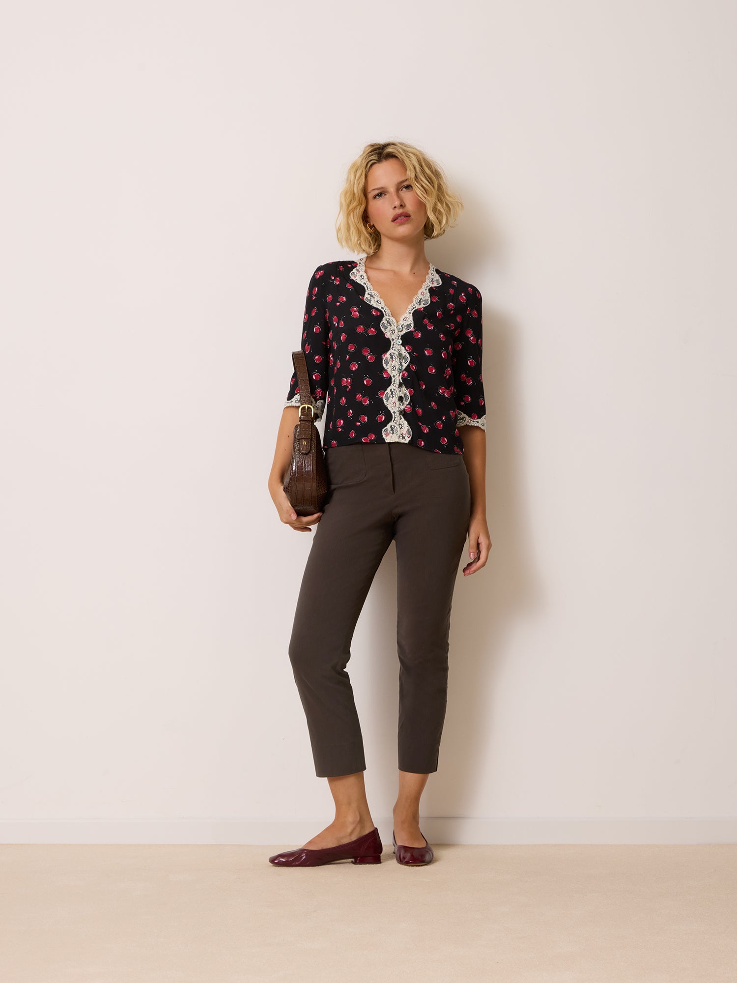 Blouse ALDA - GRIOTTES NOIR