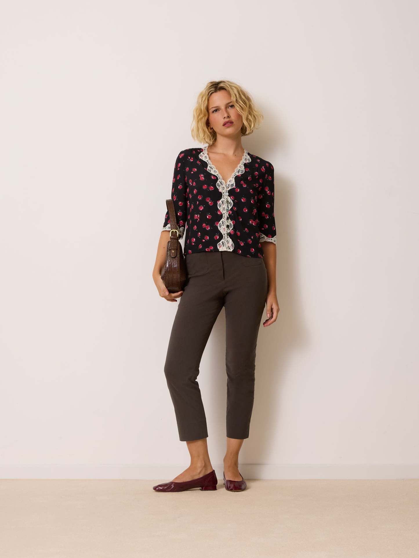 Blouse ALDA - GRIOTTES NOIR